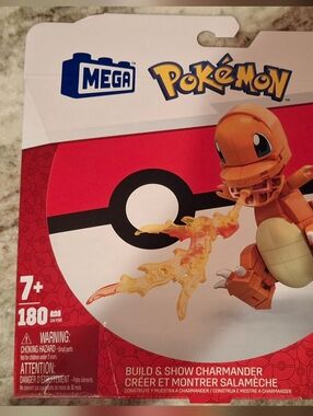 Pokémon Charmander Building Figure  Mega MATTEL